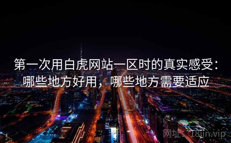 第一次用白虎网站一区时的真实感受：哪些地方好用，哪些地方需要适应