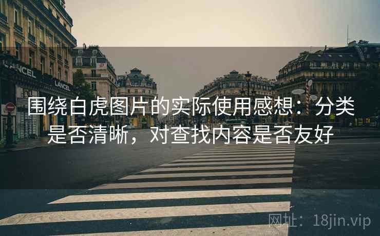 围绕白虎图片的实际使用感想：分类是否清晰，对查找内容是否友好