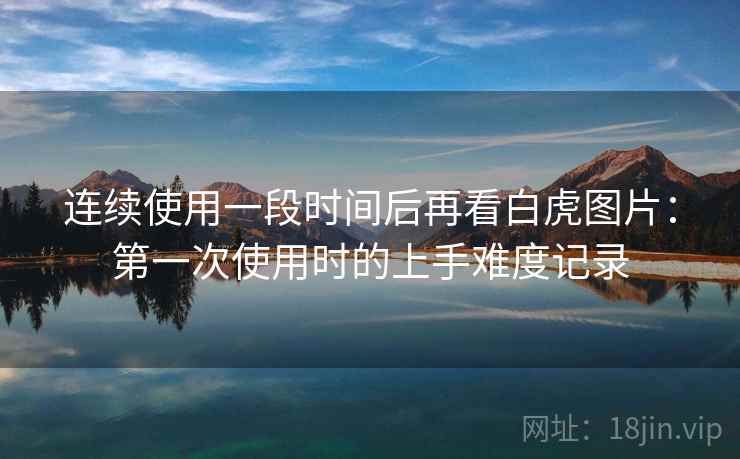 连续使用一段时间后再看白虎图片：第一次使用时的上手难度记录